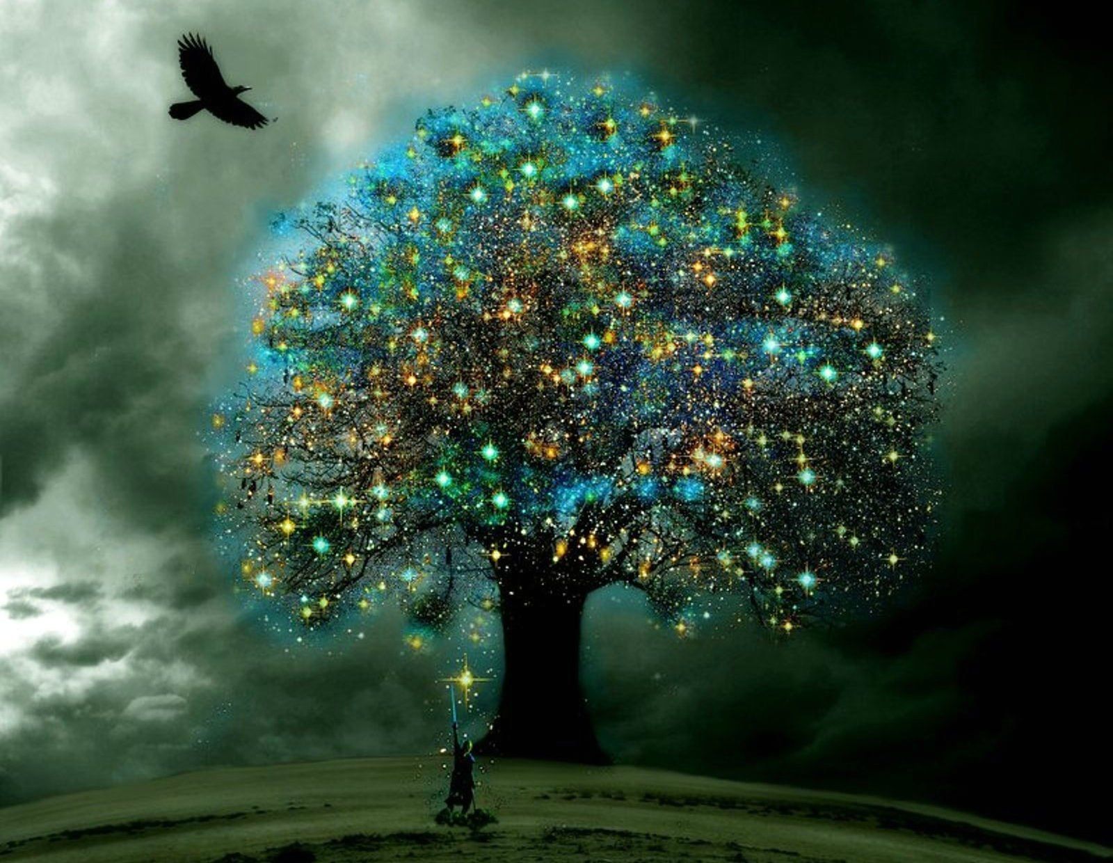 Magical Tree Art
 Wallpapers