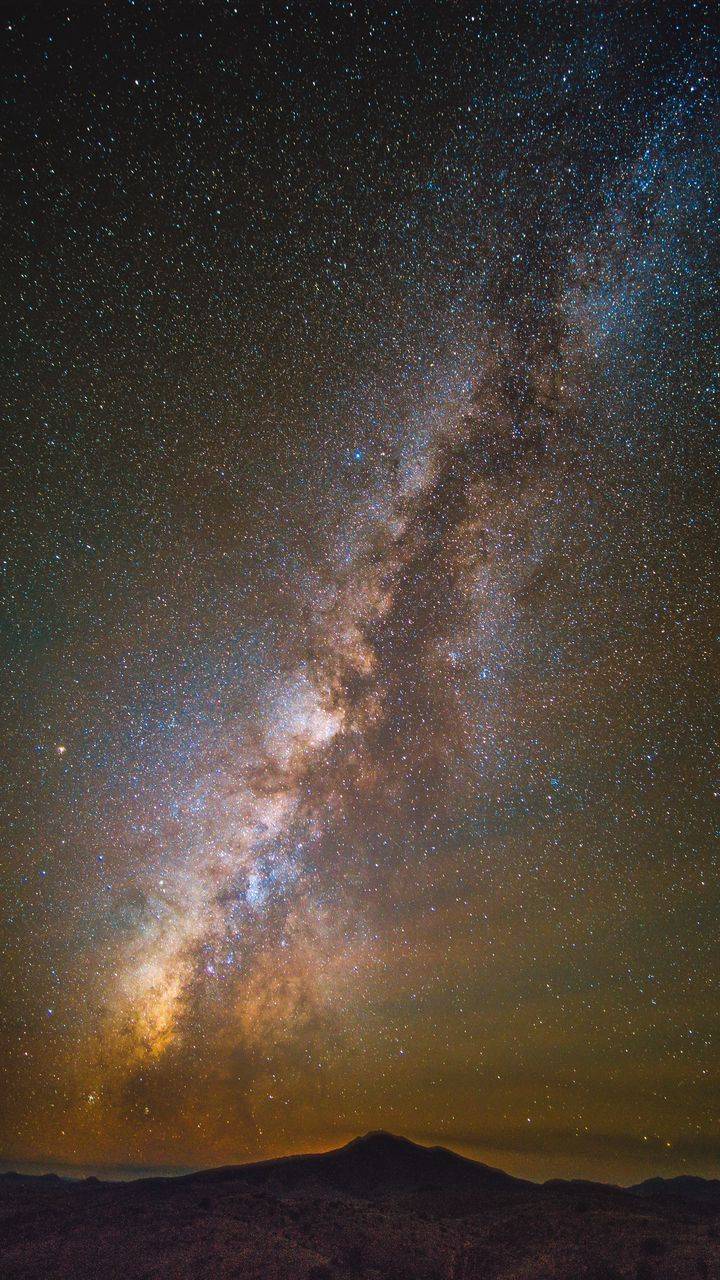 Milky Way View From Earth
 Wallpapers