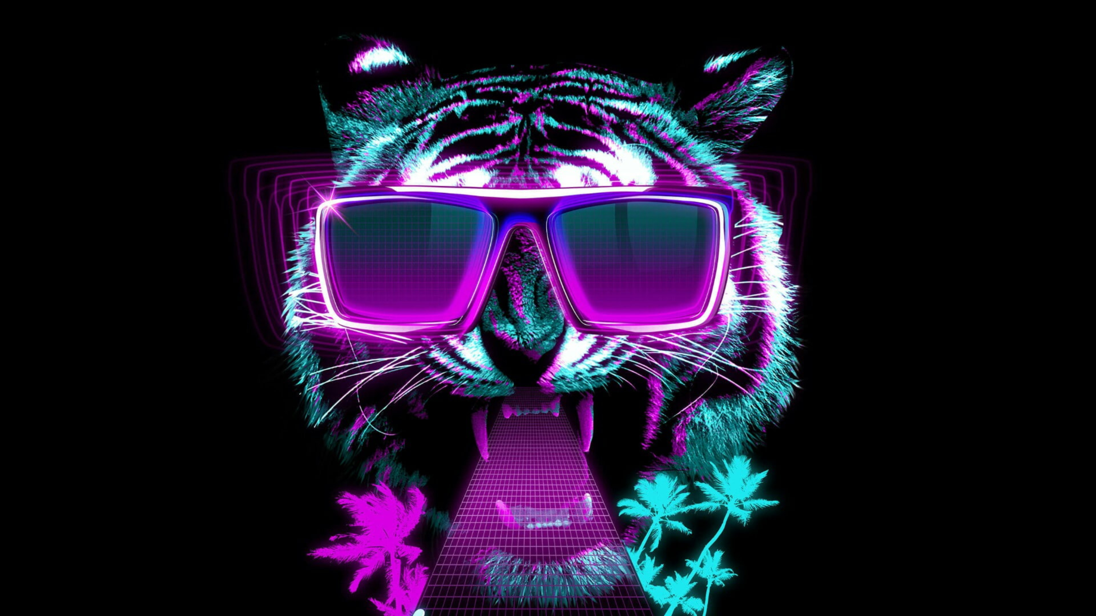 Neon Tiger
 Wallpapers