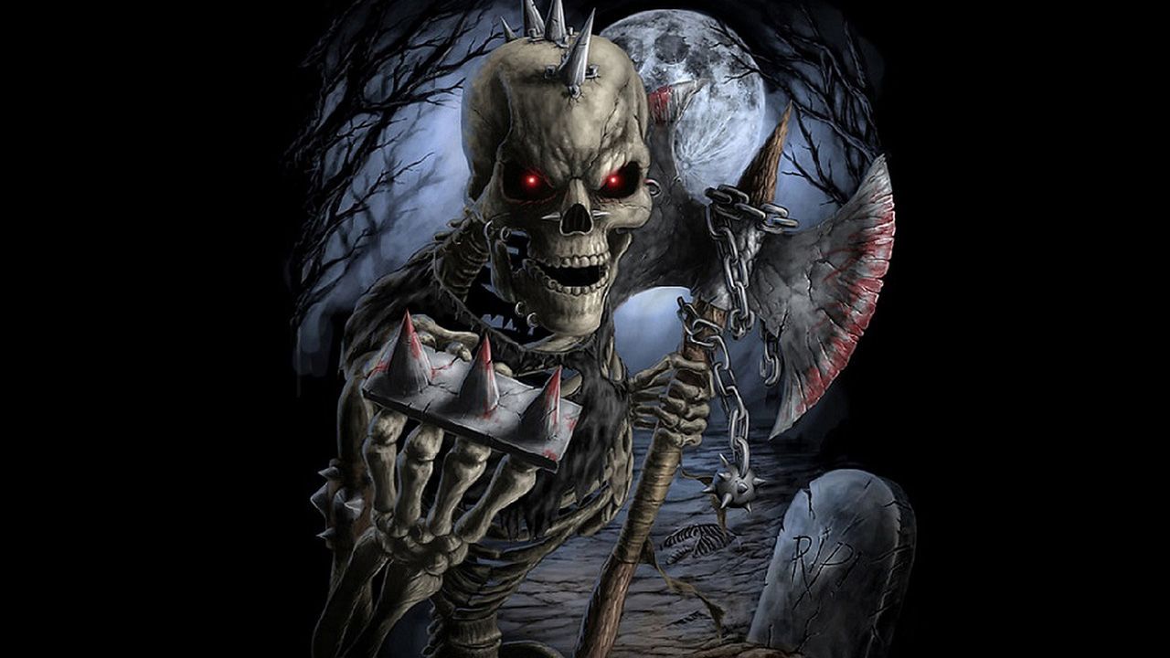 Scary Skulls
 Wallpapers