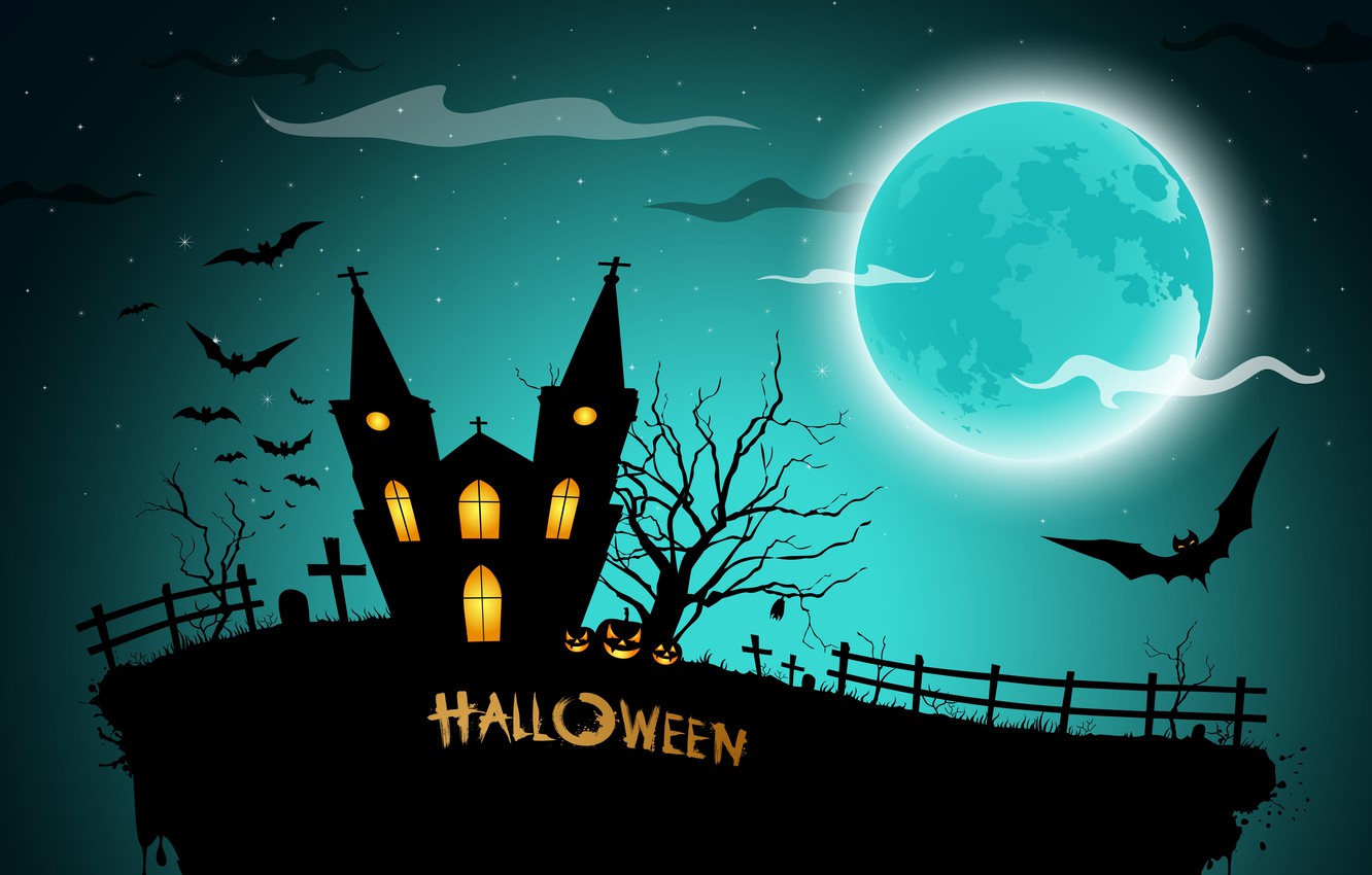 Spooky Halloween House
 Wallpapers