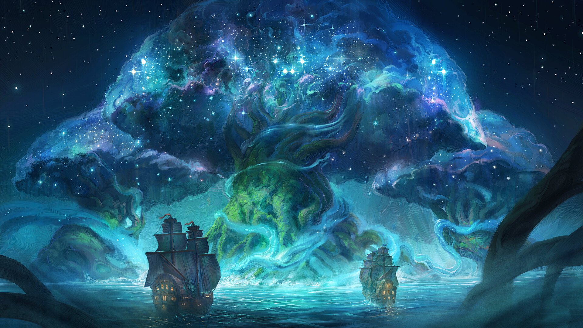 Tree Gods In Space
 Wallpapers