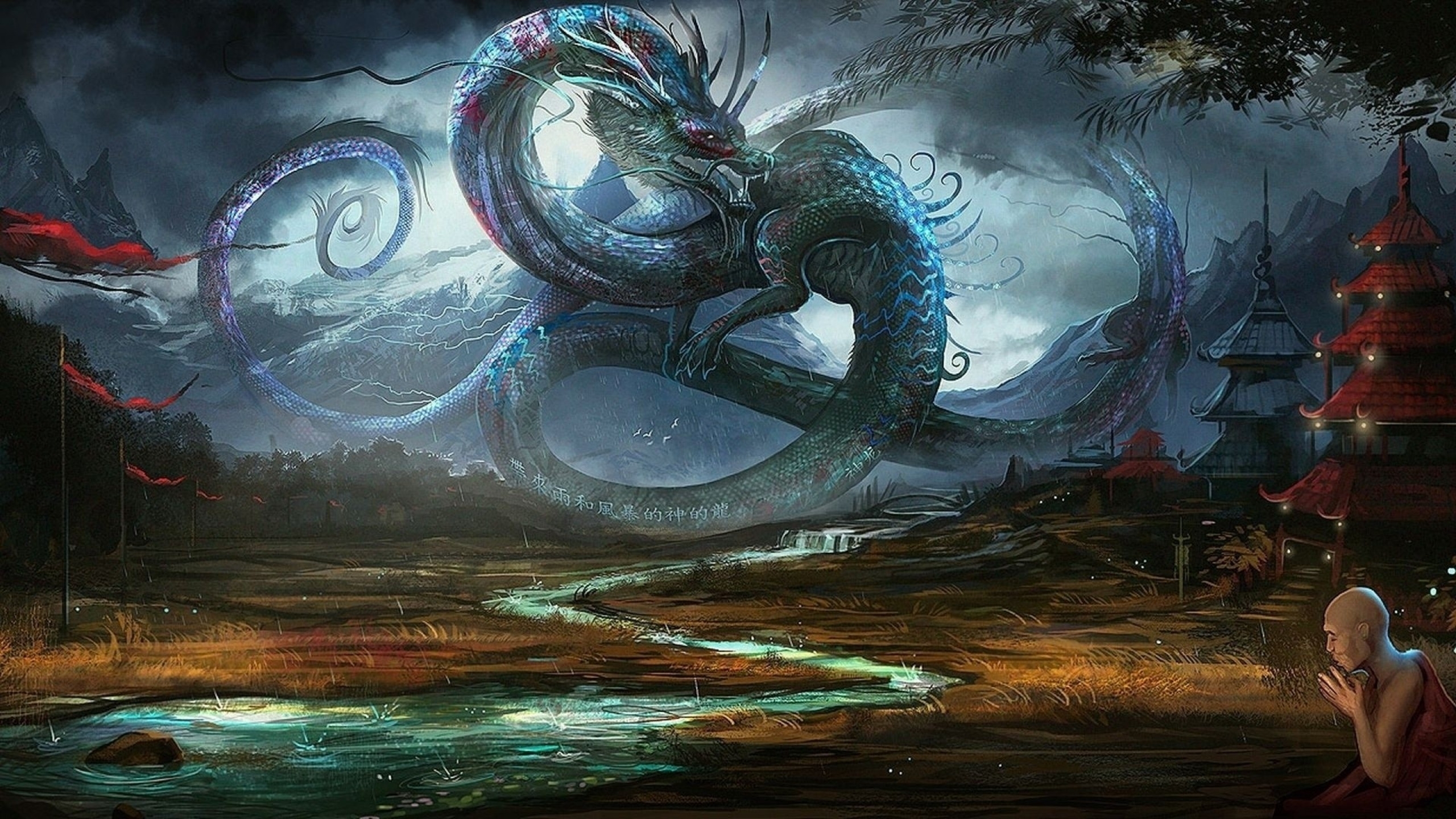 Warrior And Shenlong Art
 Wallpapers