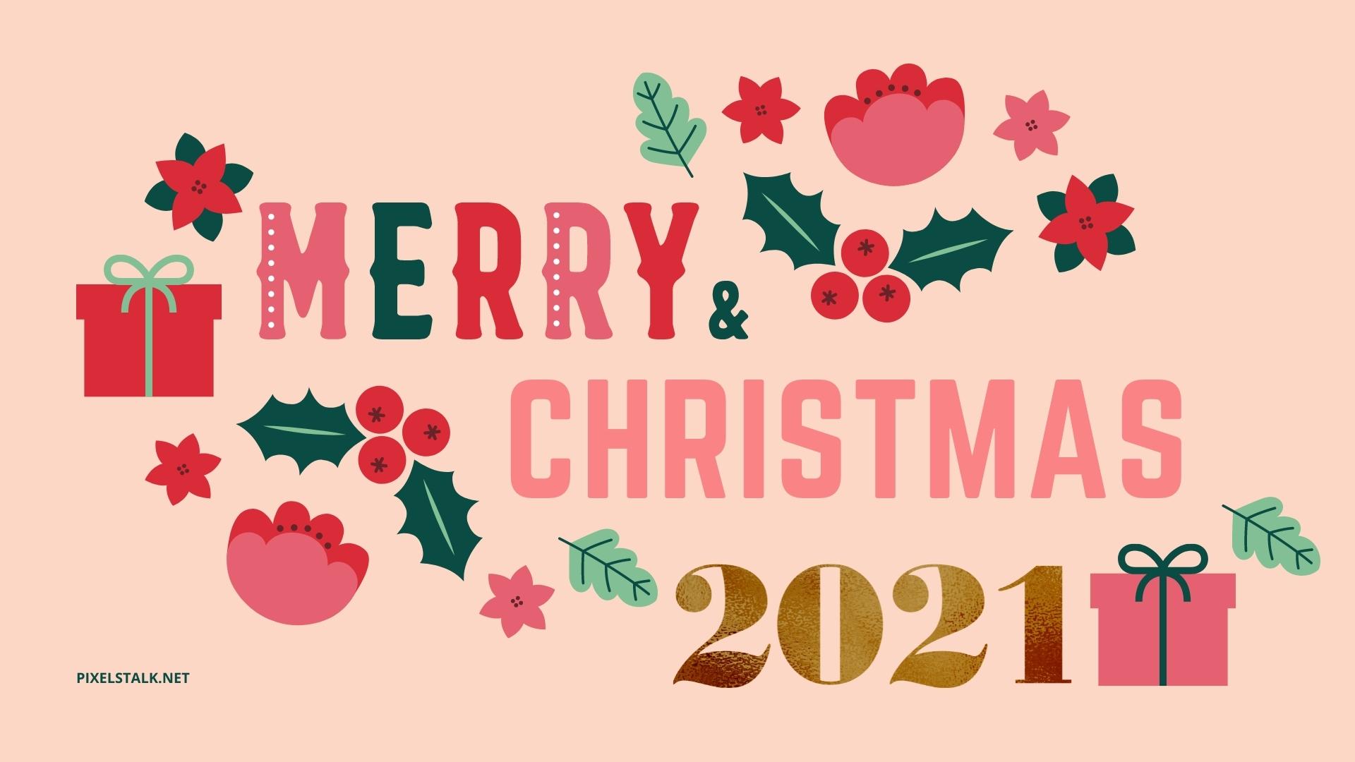 2021 Merry Christmas Wallpapers