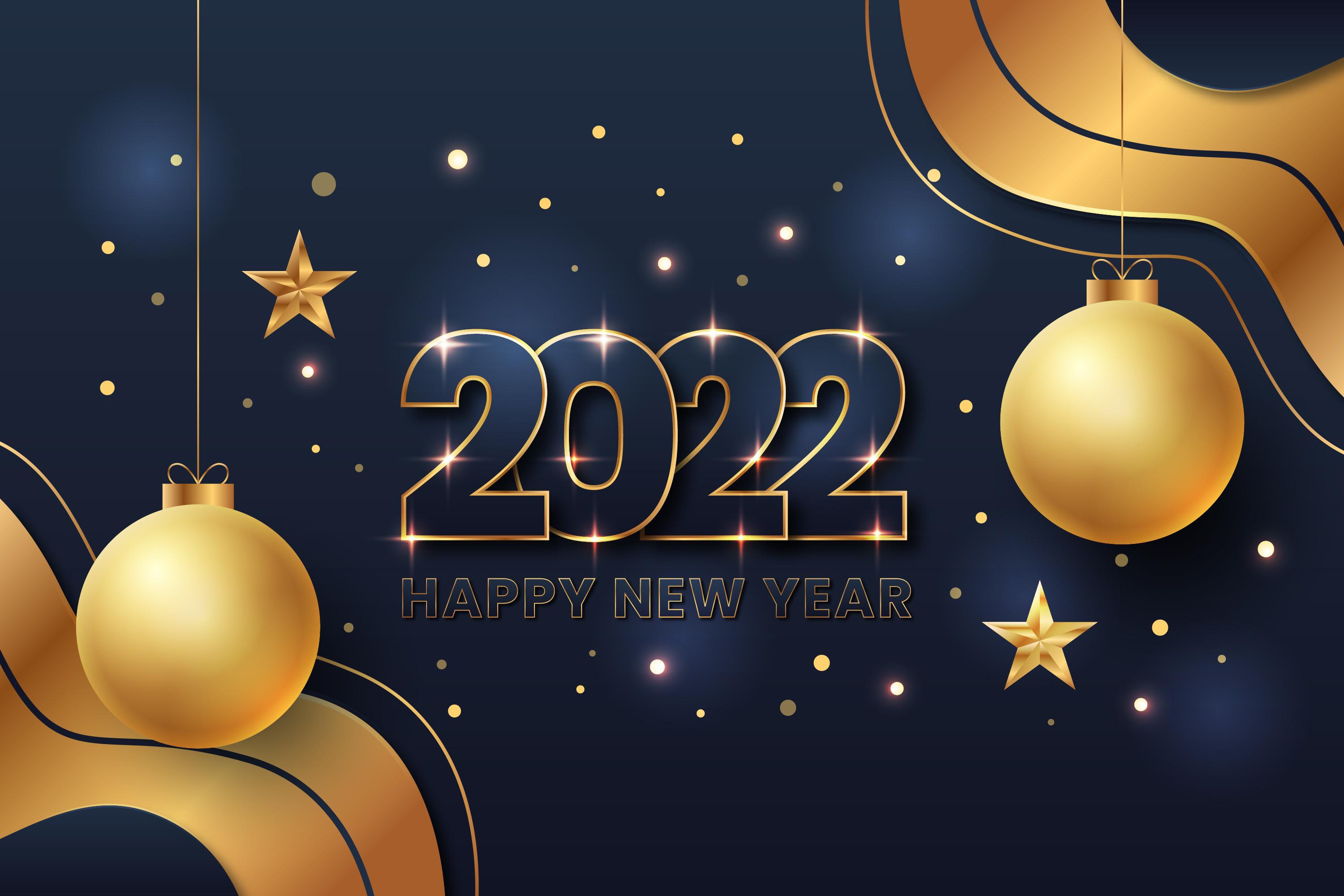 2022 New Year Wallpapers