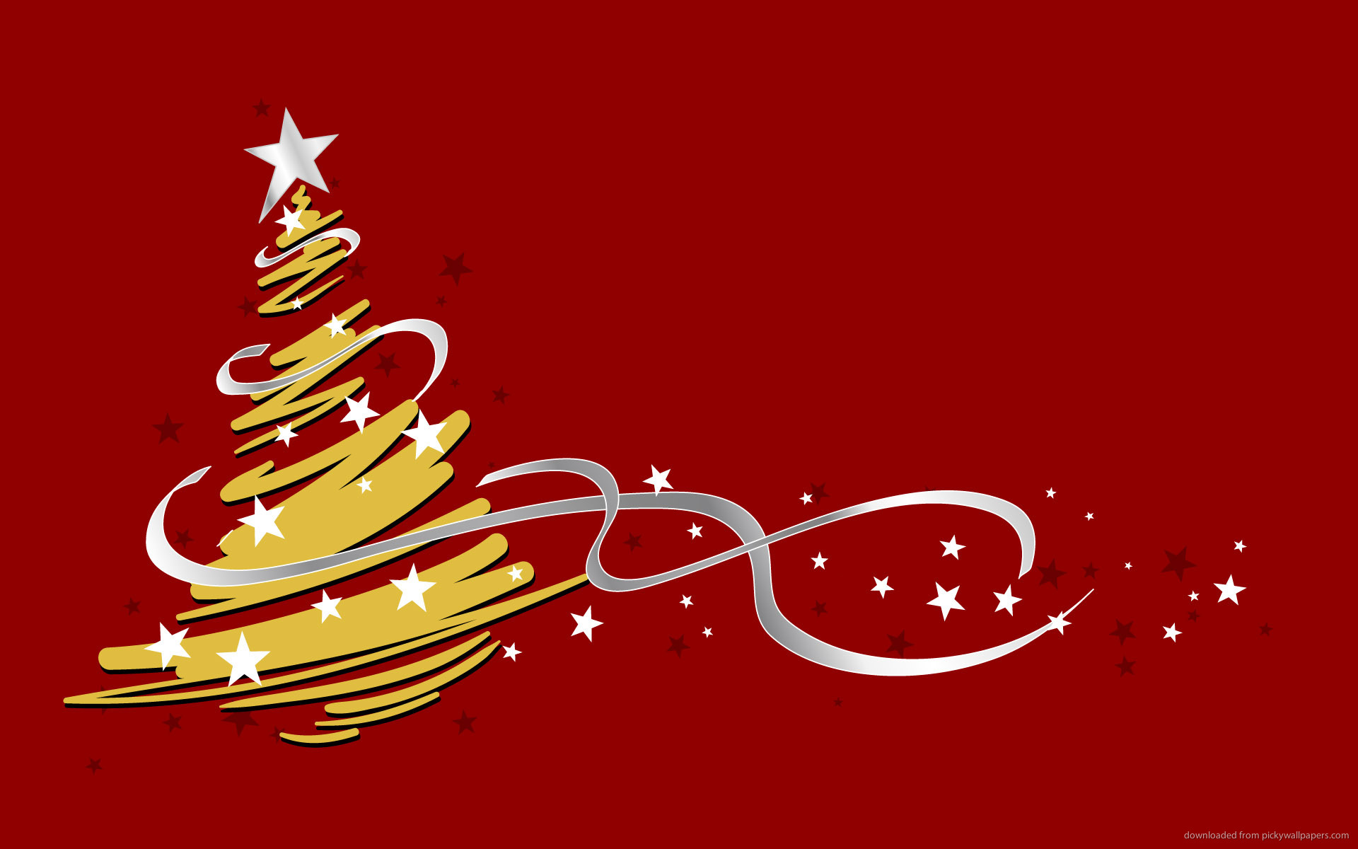 Christmas Abstract Art Wallpapers