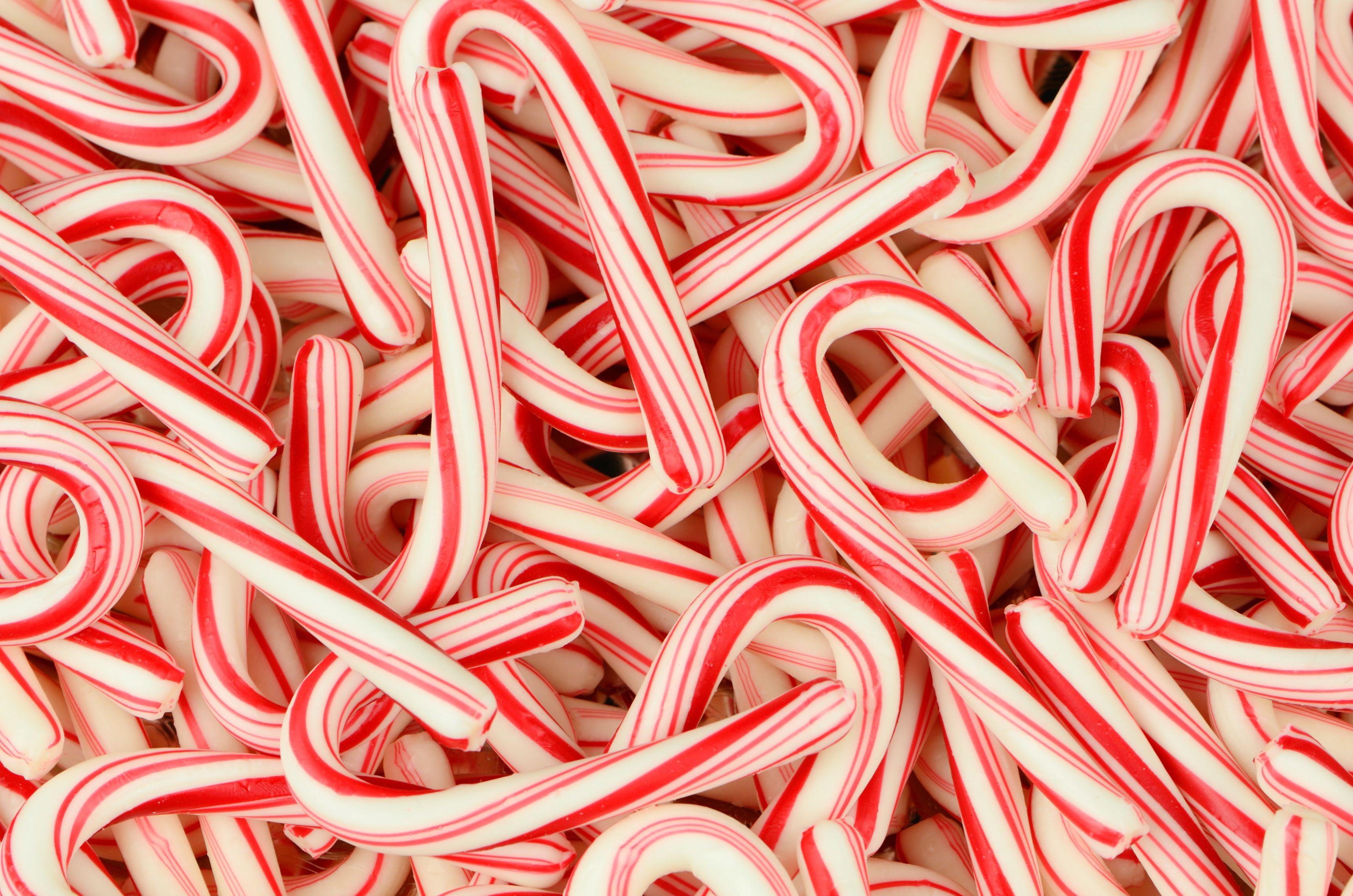 Christmas Candy Canes Wallpapers