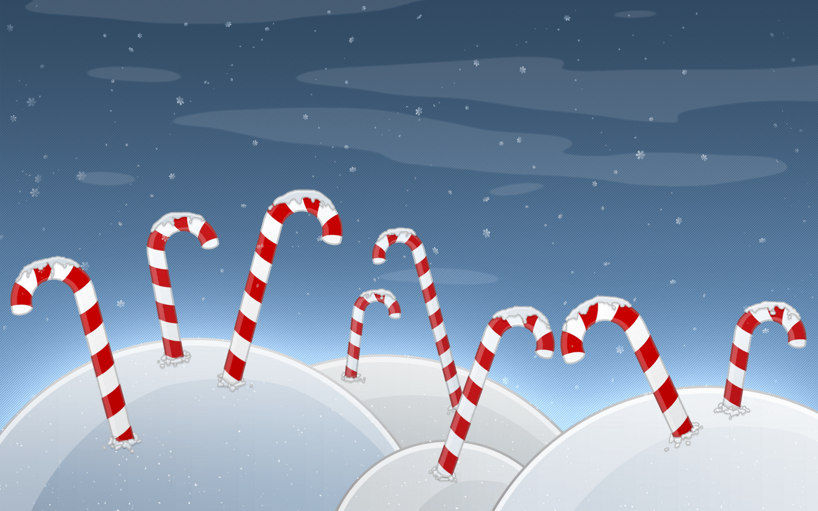 Christmas Candy Canes Wallpapers