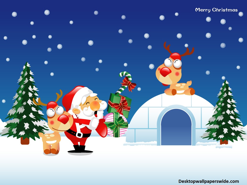 Christmas Cartoon Wallpapers