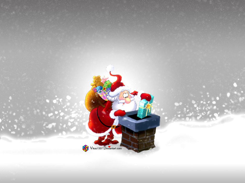 Christmas Cartoon Wallpapers