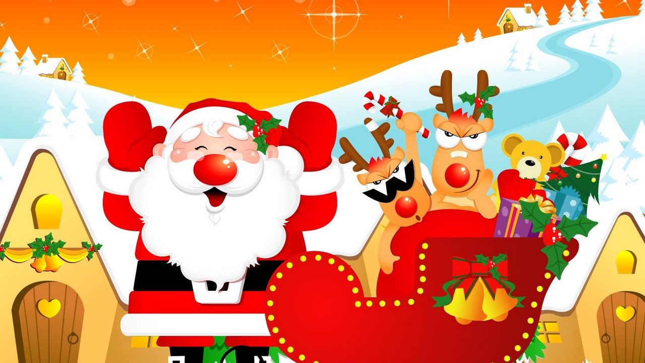 Christmas Cartoon Wallpapers