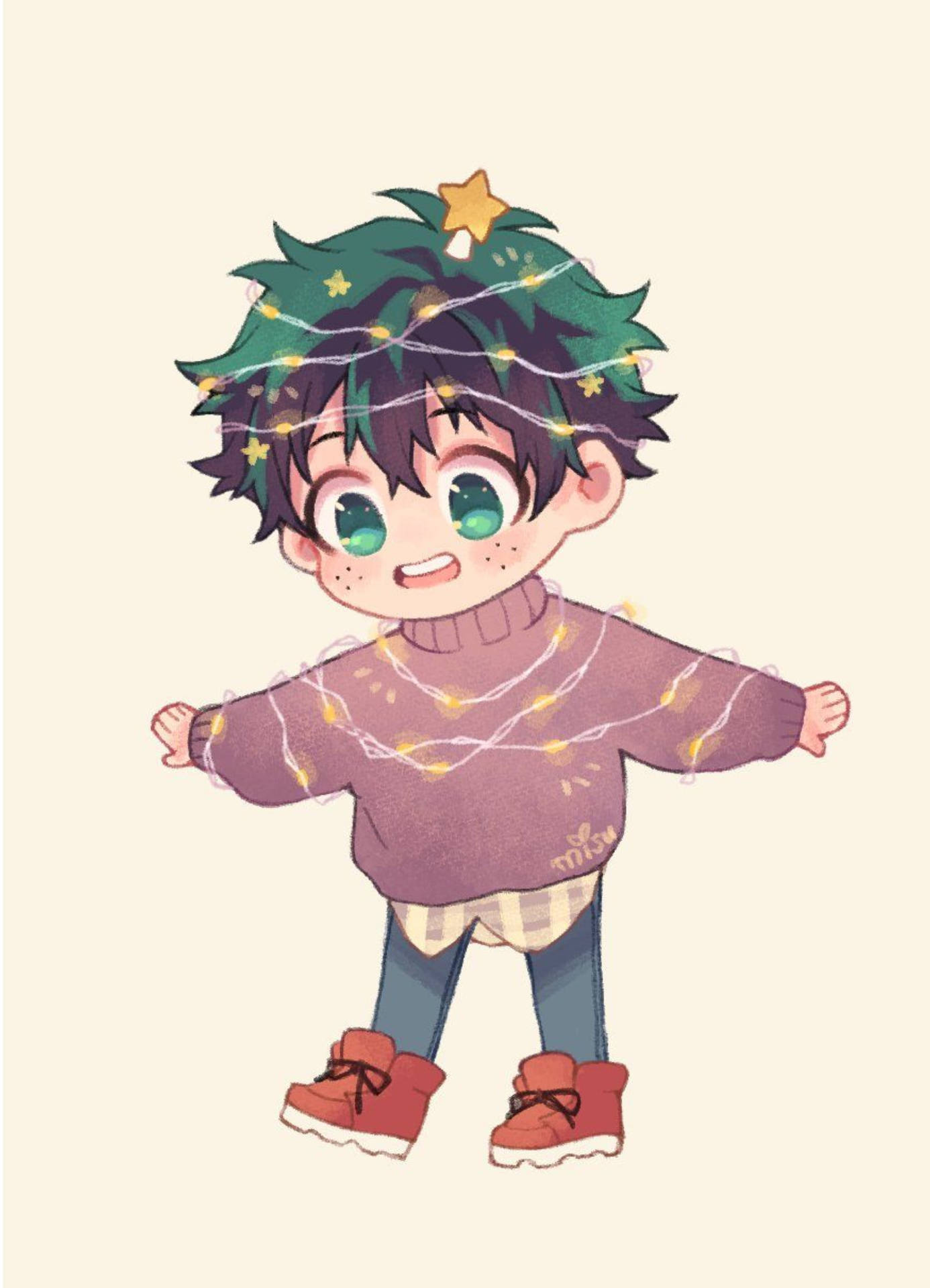 Christmas Deku Wallpapers