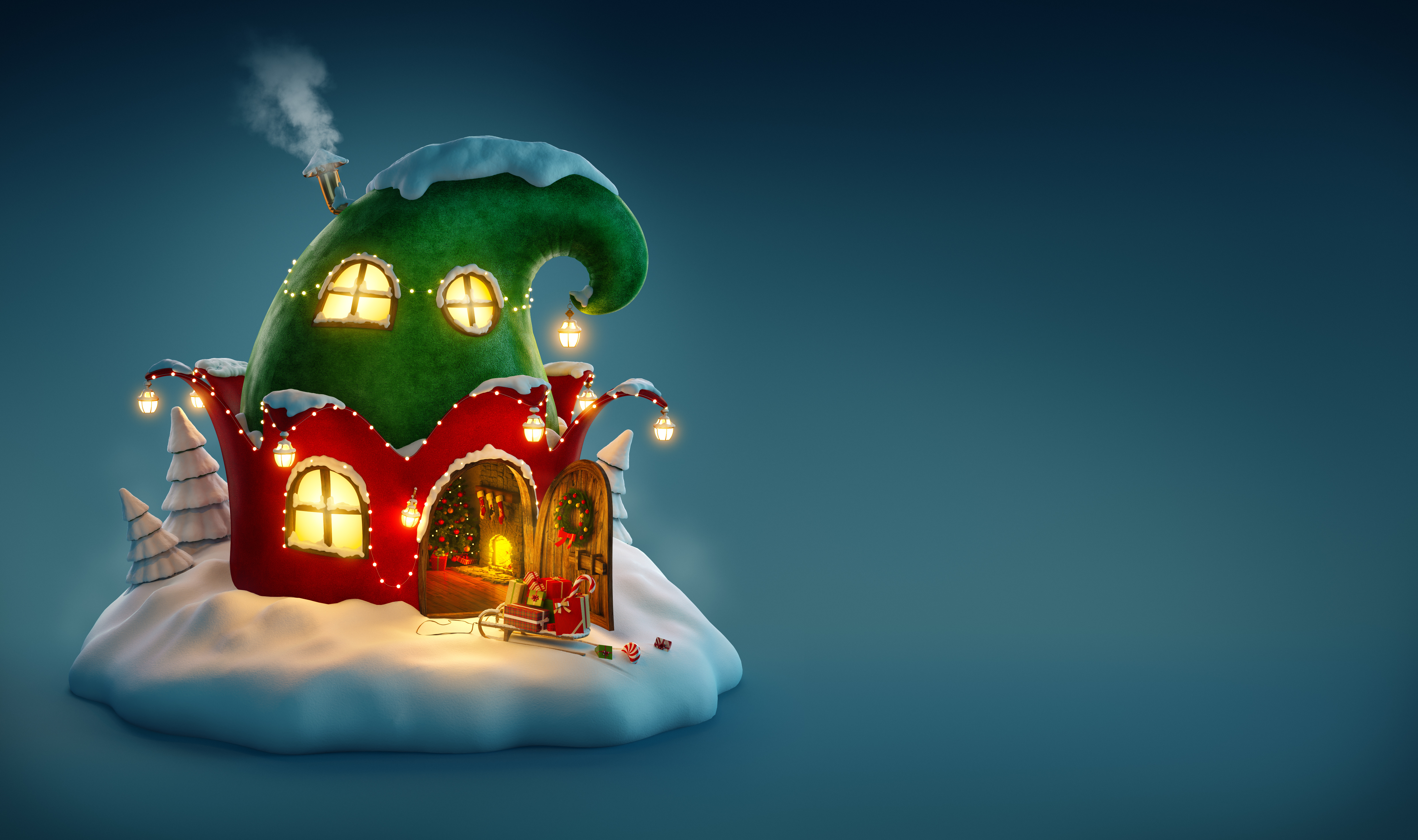 Christmas Elves Wallpapers