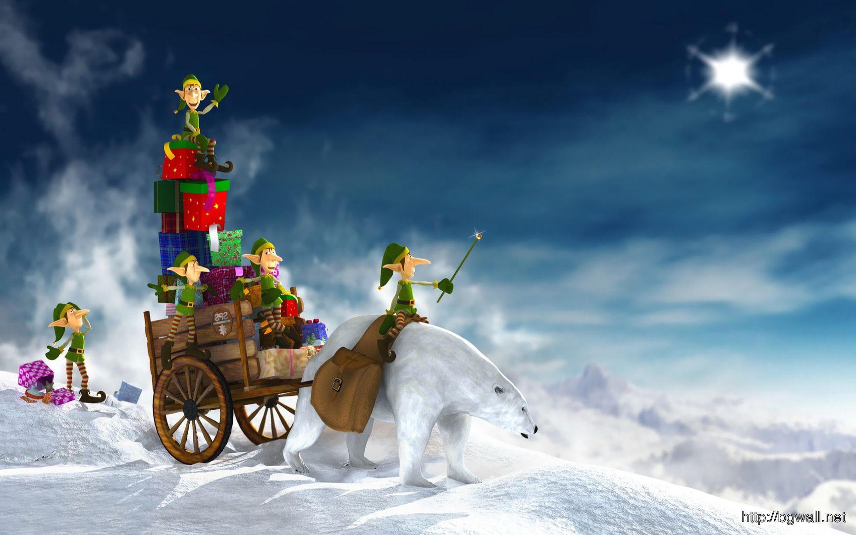 Christmas Elves Wallpapers