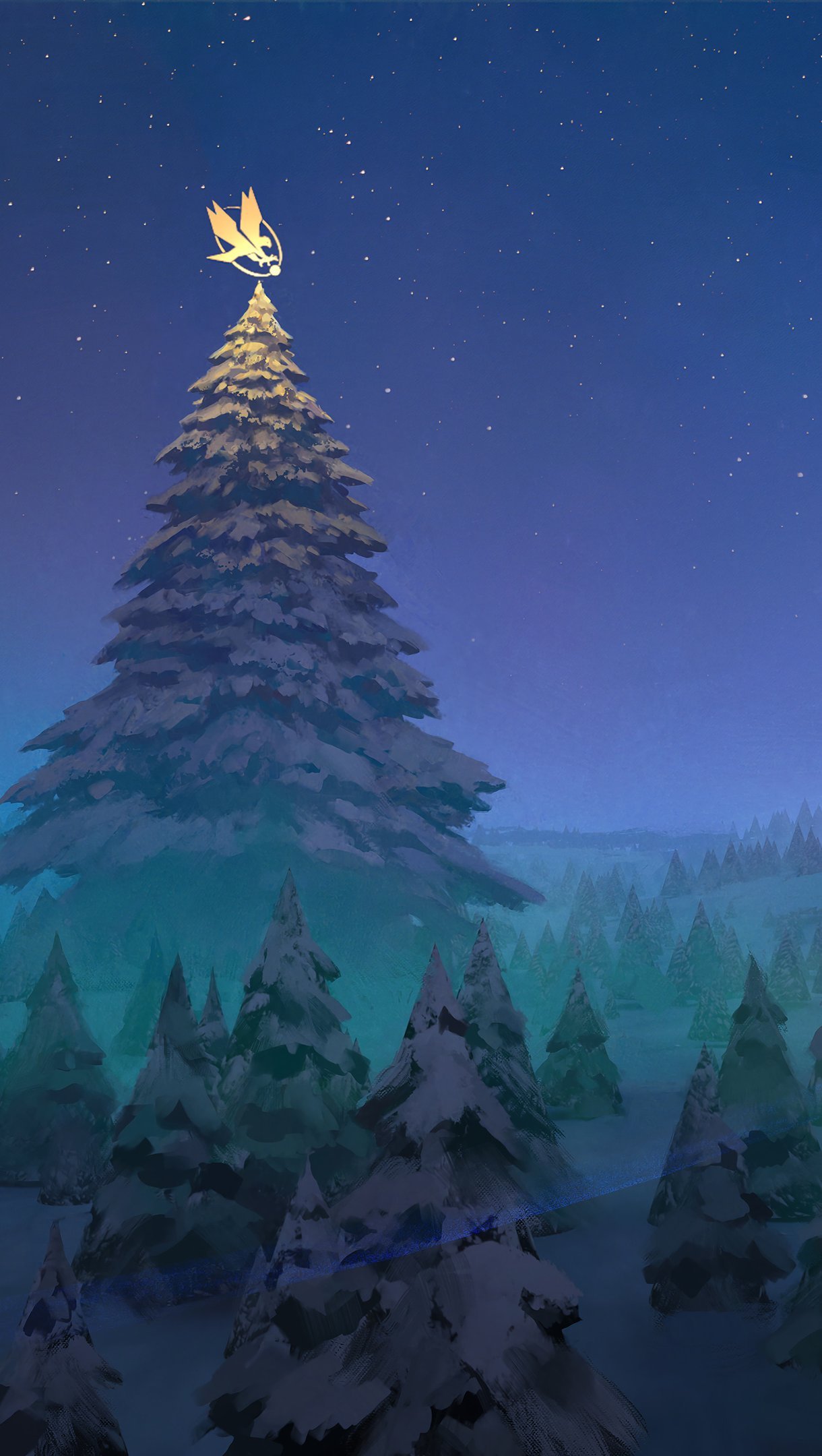 Christmas Forest Wallpapers