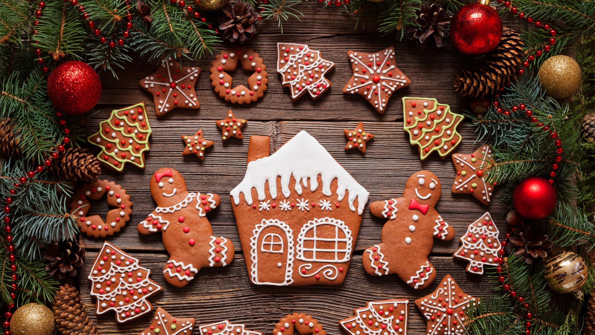 Christmas Gingerbread Wallpapers