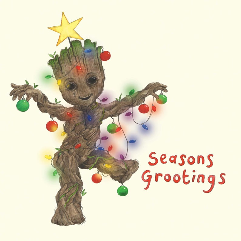 Christmas Groot Wallpapers