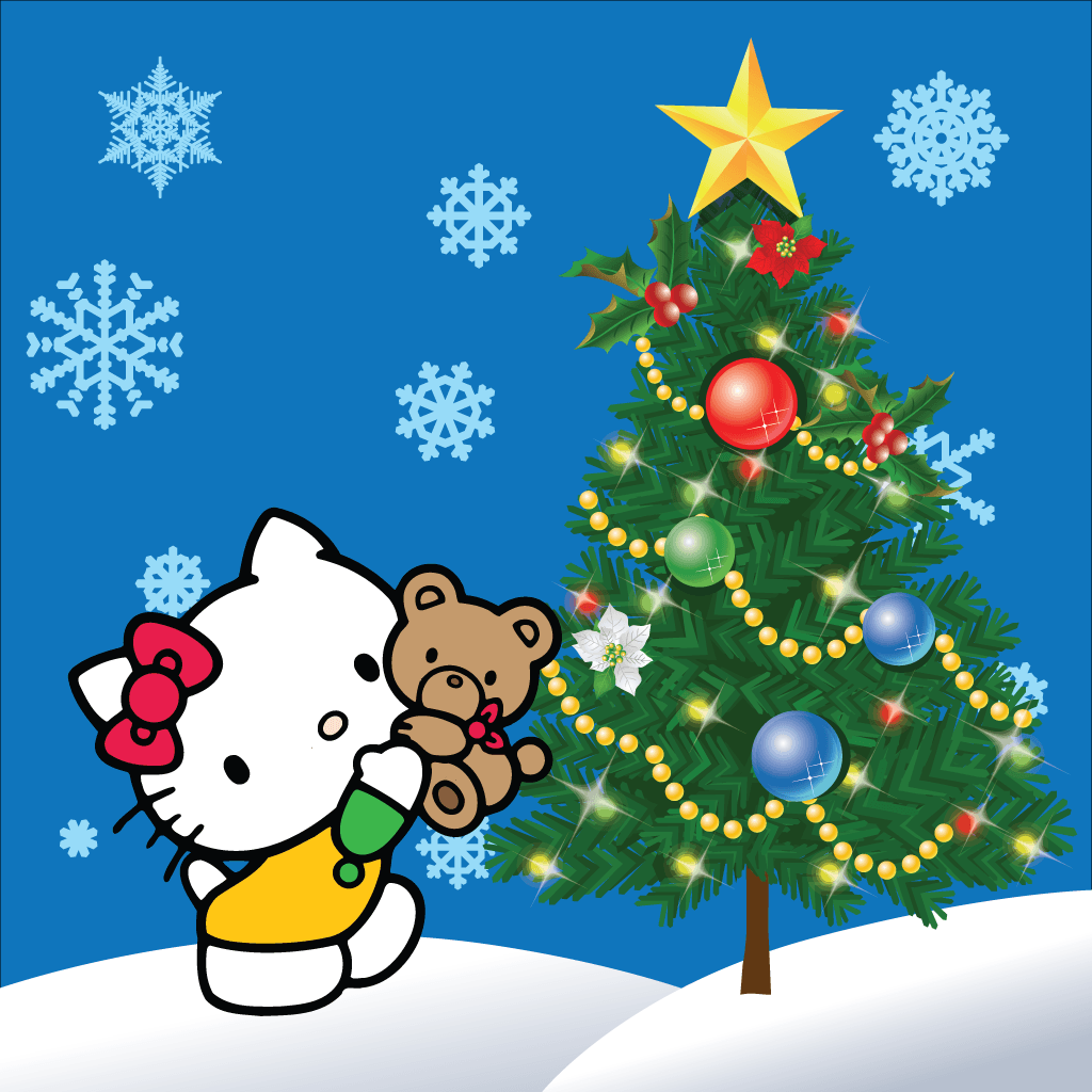 Christmas Hello Kitty Wallpapers