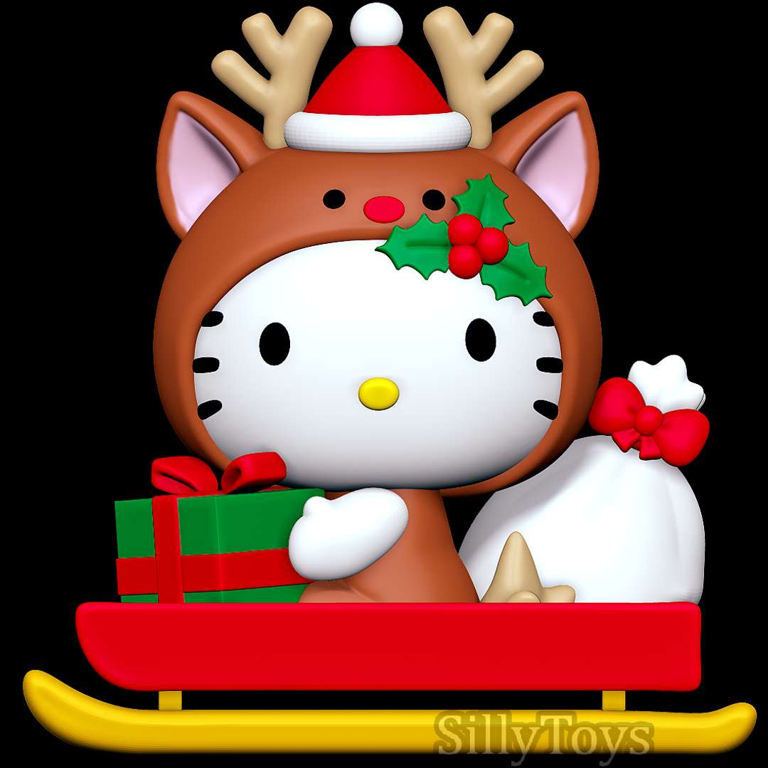 Christmas Hello Kitty Wallpapers