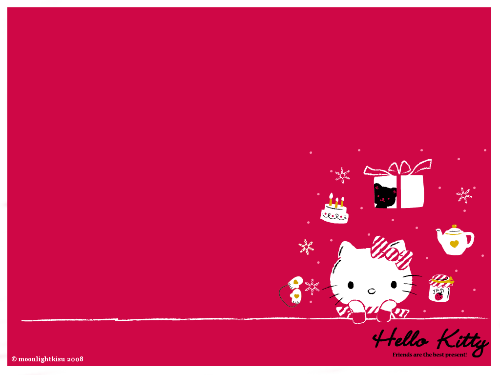 Christmas Hello Kitty Wallpapers