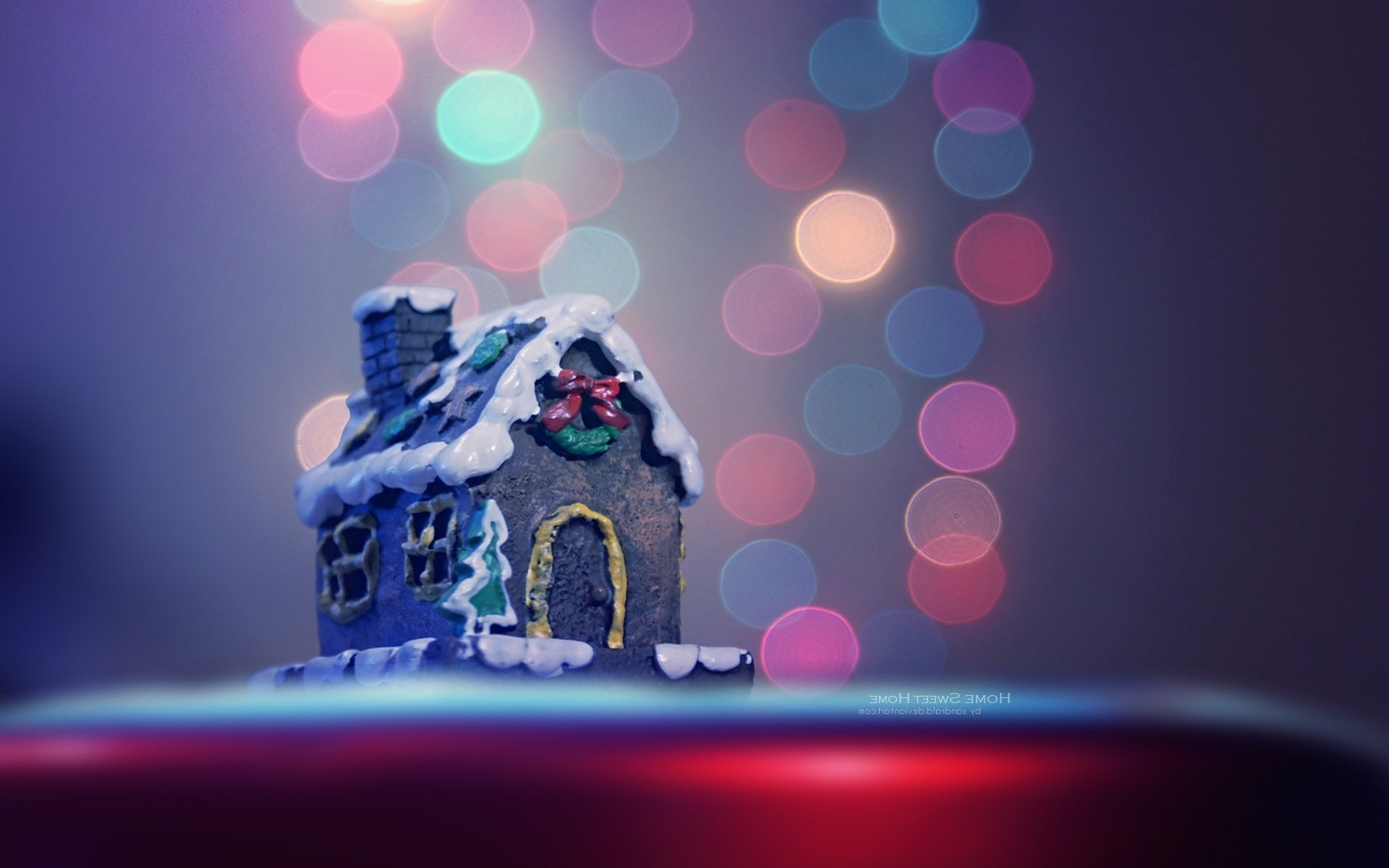 Christmas Houses Desktop Wallpapers