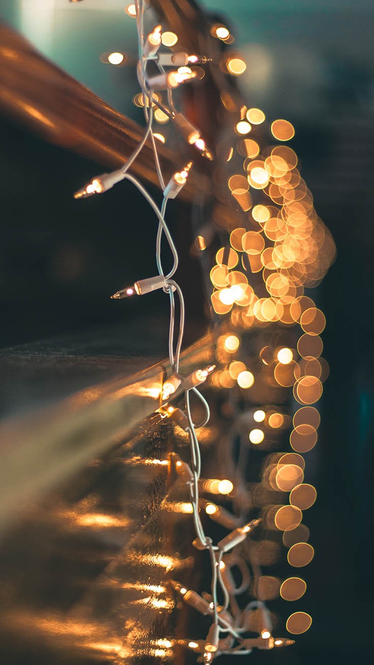 Christmas Lights Aesthetic Wallpapers