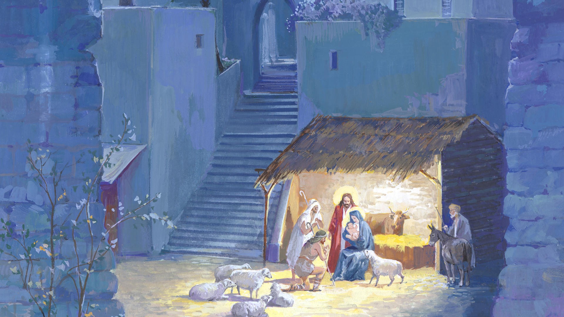 Christmas Manger Wallpapers