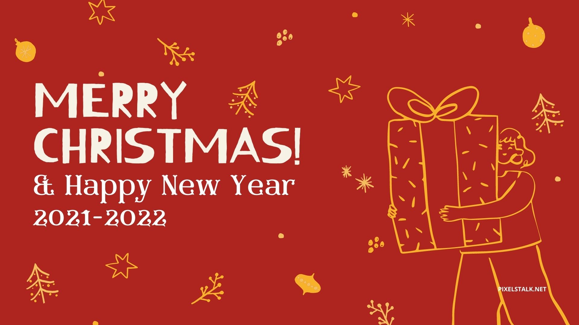 Christmas New Year 2022 4K Wallpapers