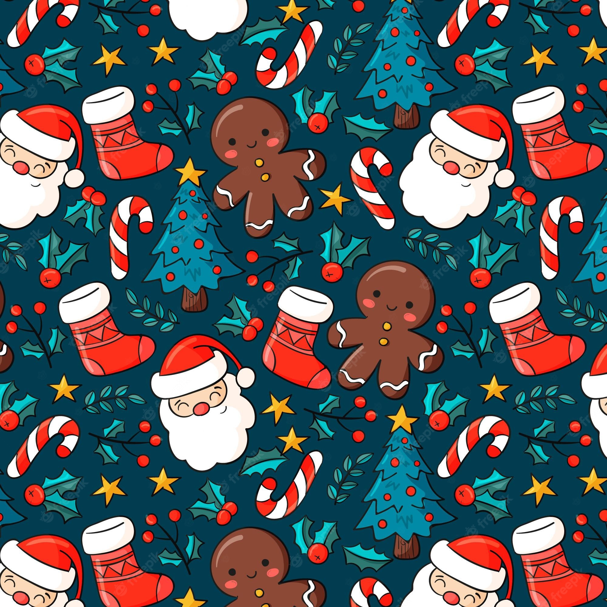 Christmas Pattern Wallpapers