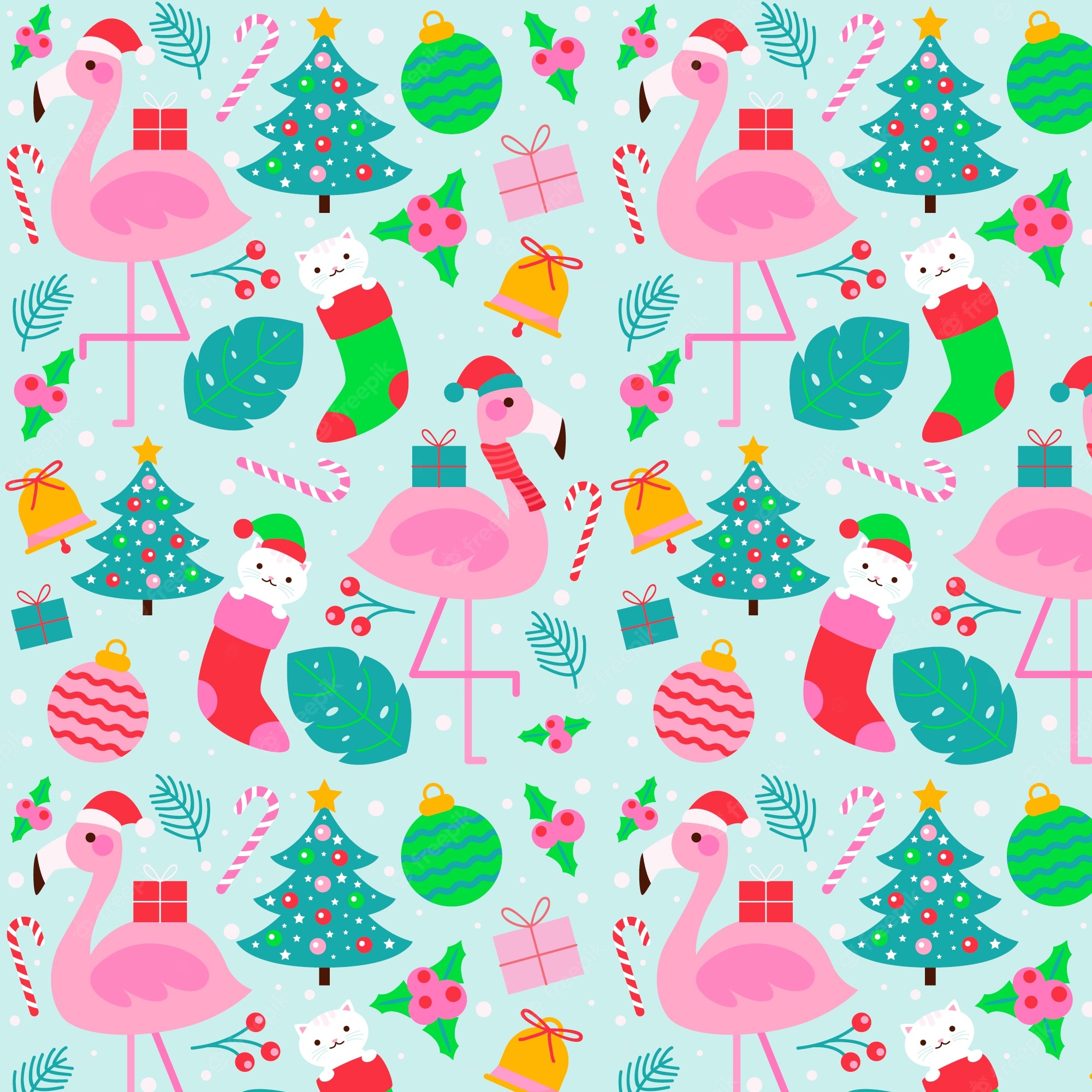 Christmas Pattern Wallpapers