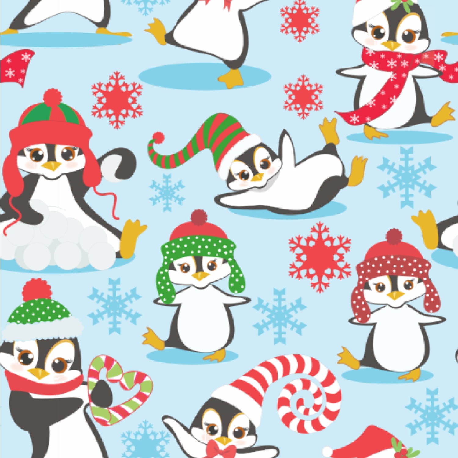 Christmas Penguin Wallpapers