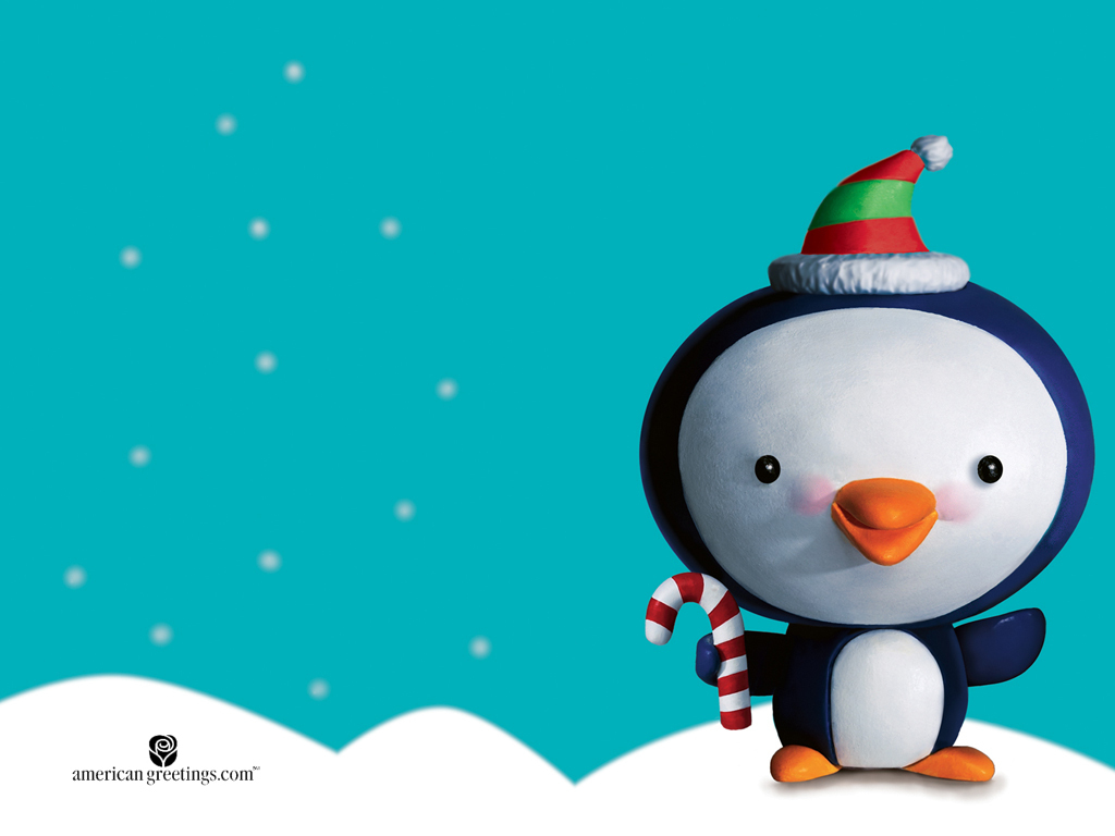 Christmas Penguin Wallpapers