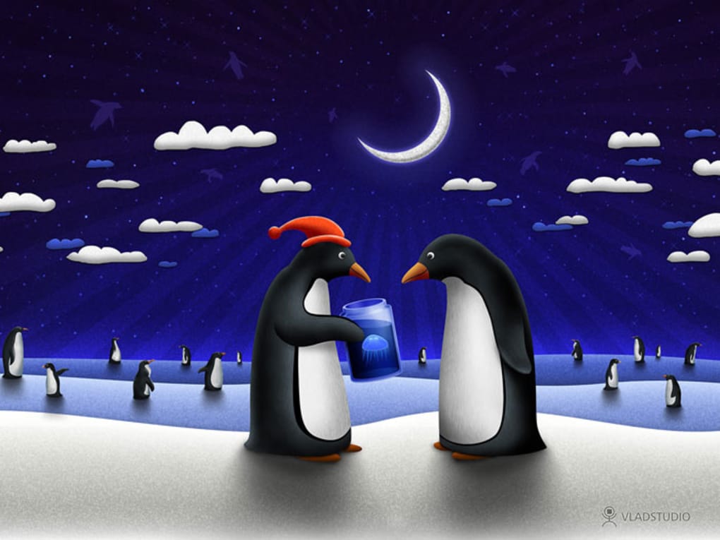 Christmas Penguin Wallpapers