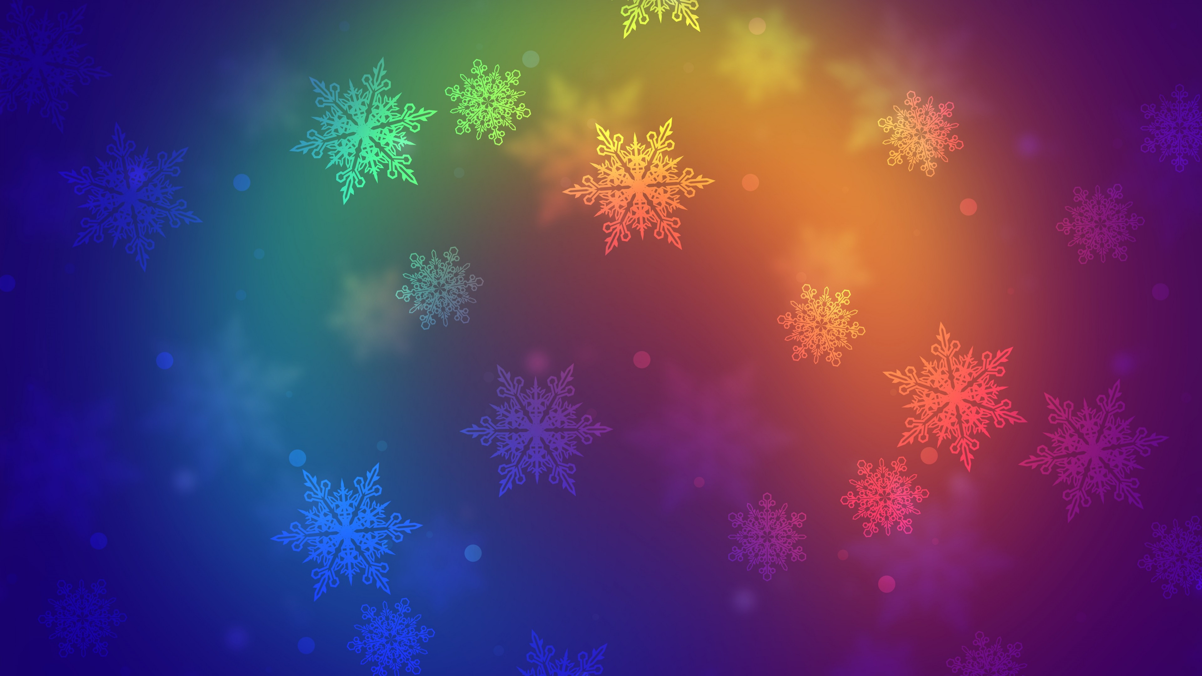 Christmas Rainbow Wallpapers