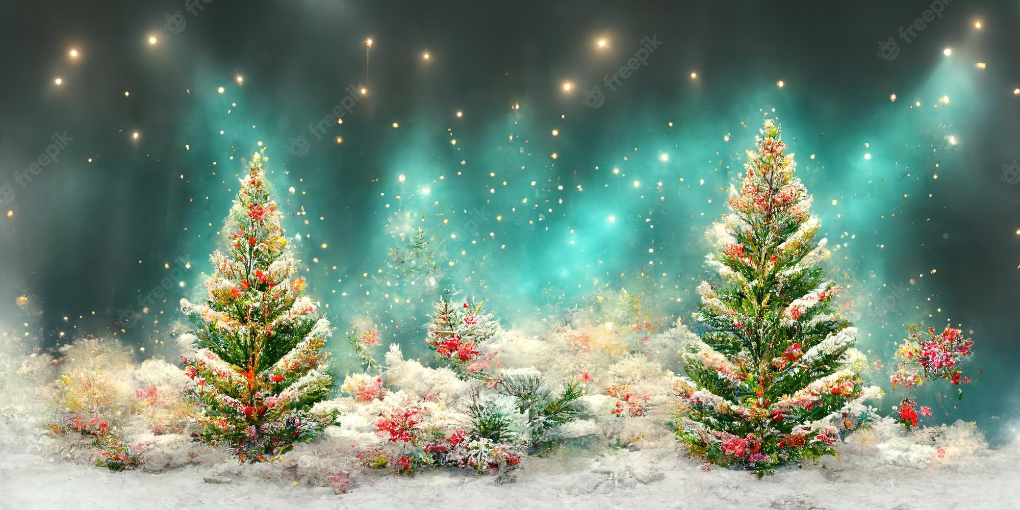 Christmas Scenes Wallpapers