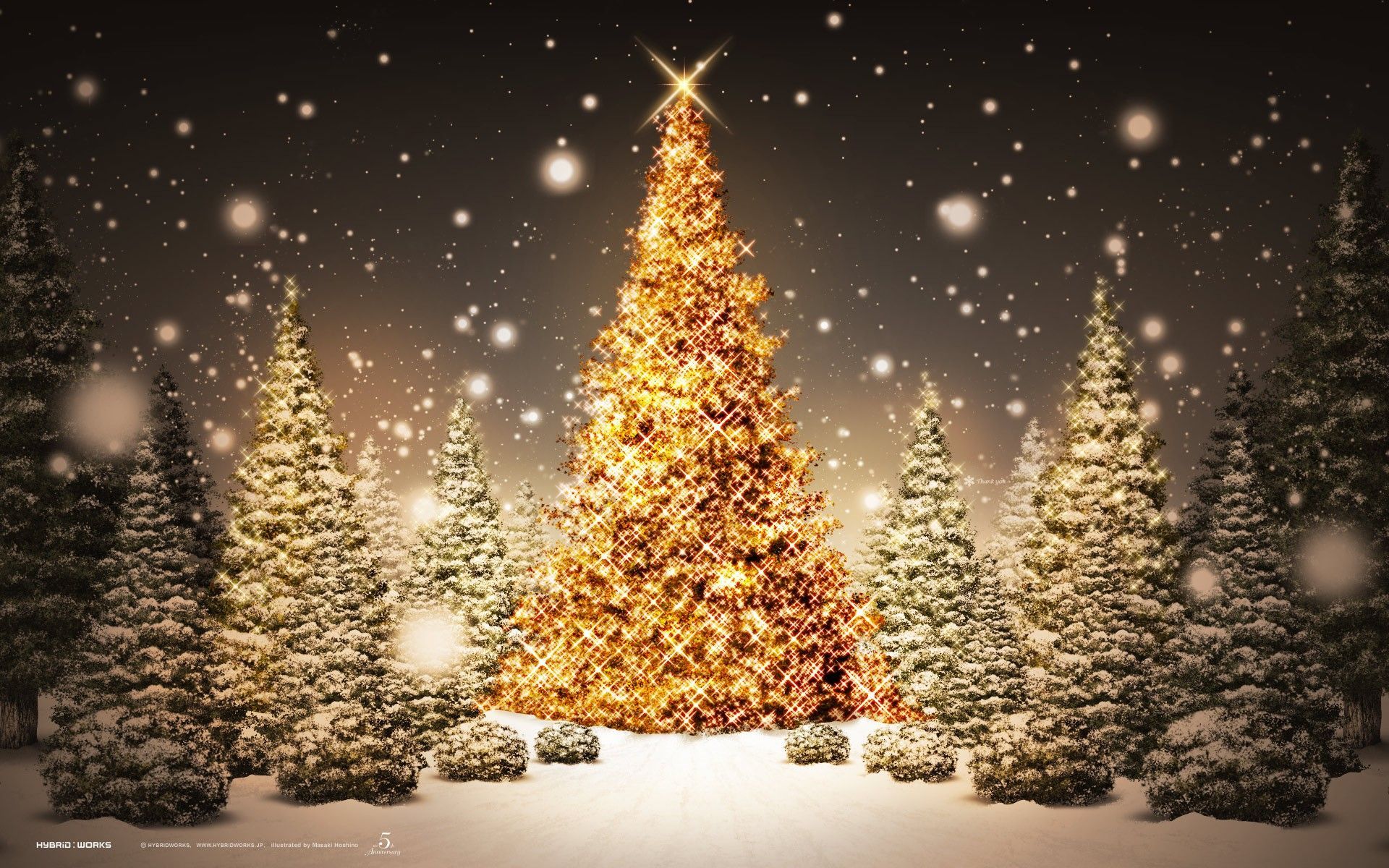 Christmas Scenes Wallpapers