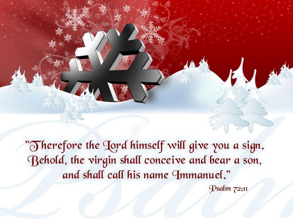 Christmas Scripture Wallpapers