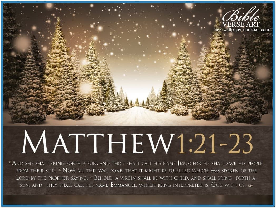 Christmas Scripture Wallpapers