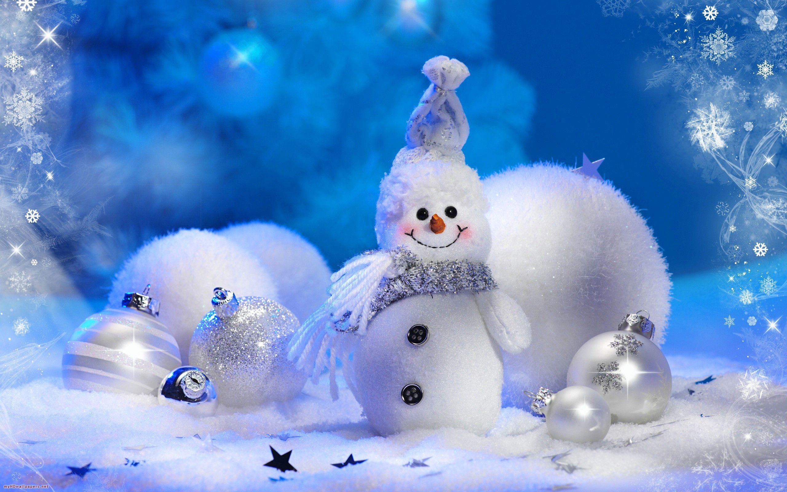 Christmas Snowman Wallpapers