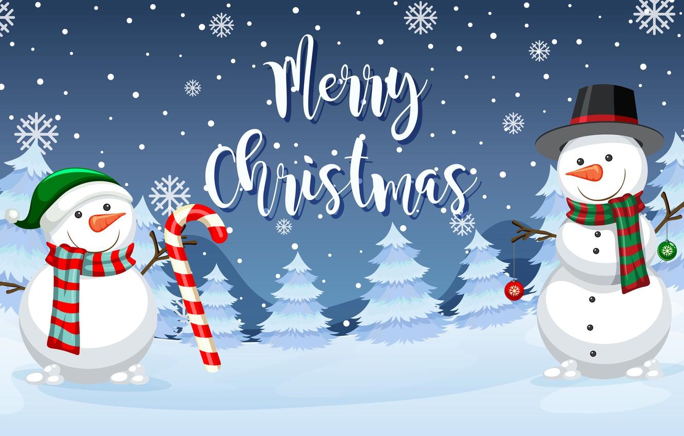 Christmas Snowman Wallpapers