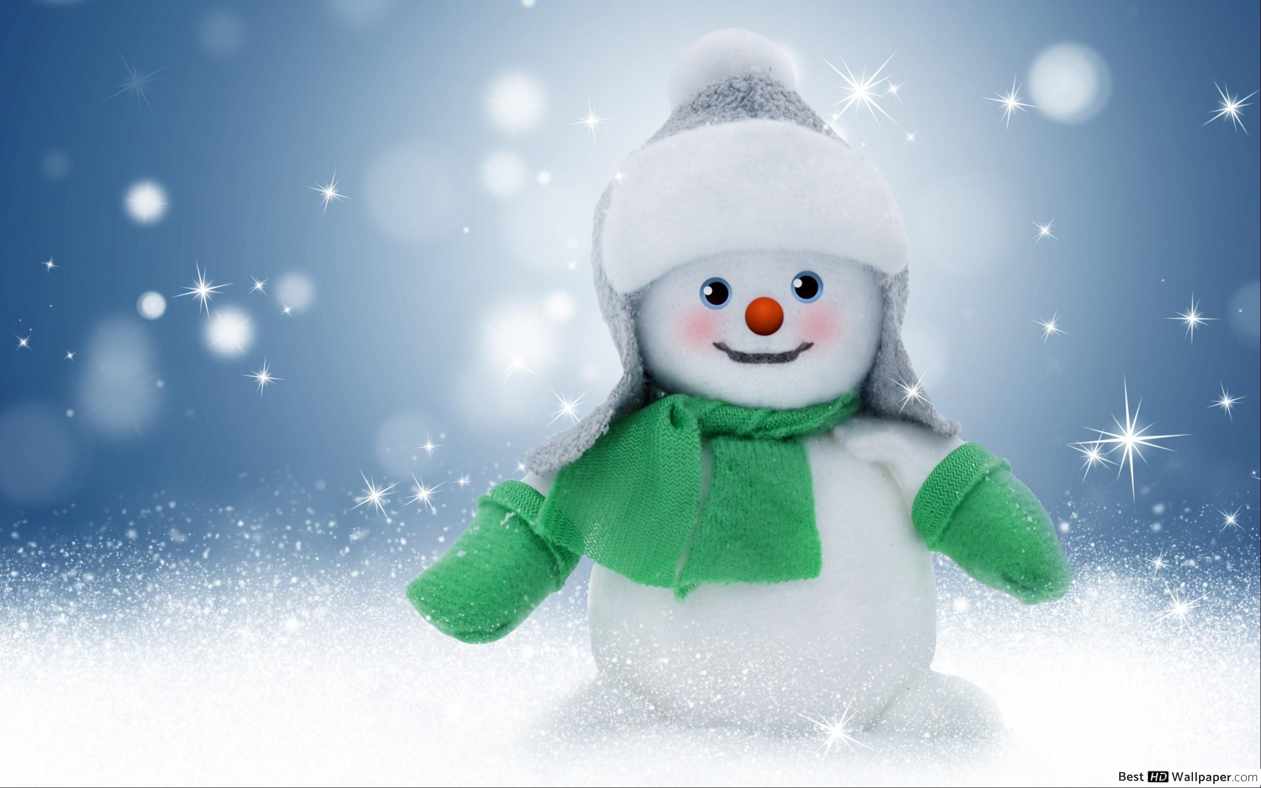 Christmas Snowman Wallpapers