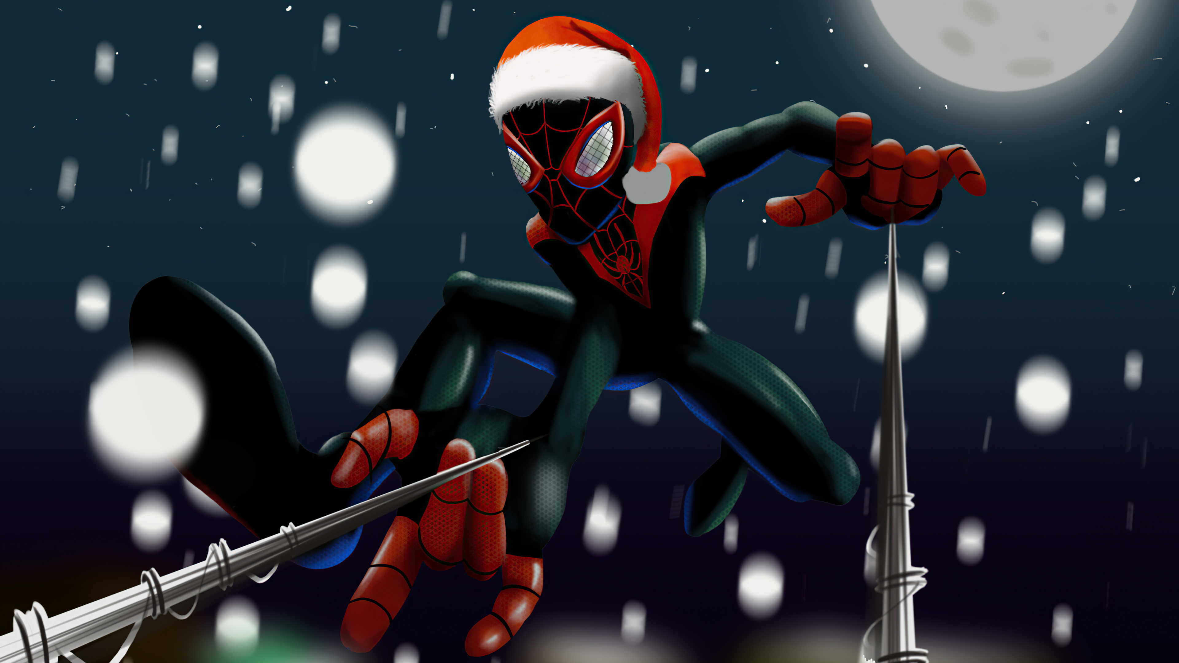 Christmas Spider Man Wallpapers