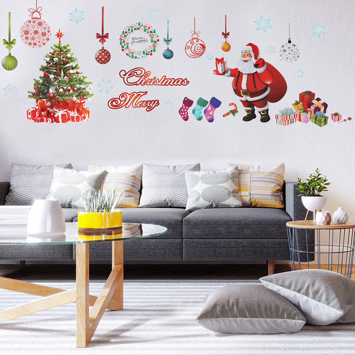 Christmas Stickers Wallpapers