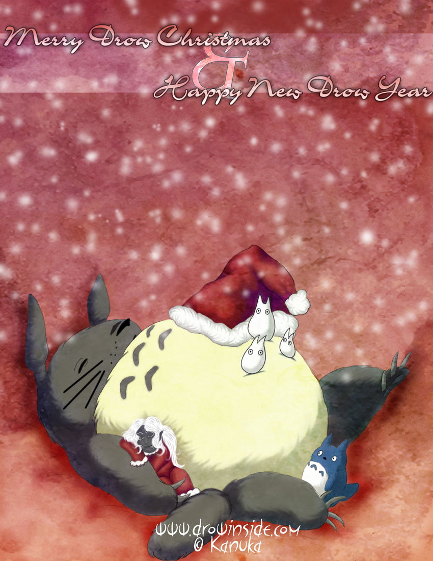 Christmas Totoro Wallpapers