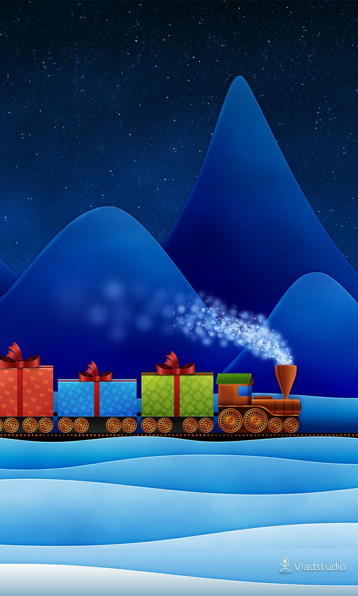 Christmas Train Wallpapers