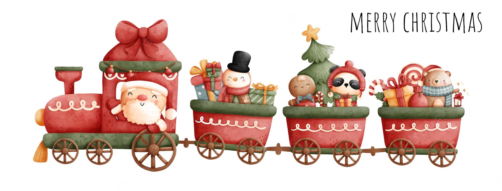 Christmas Train Wallpapers