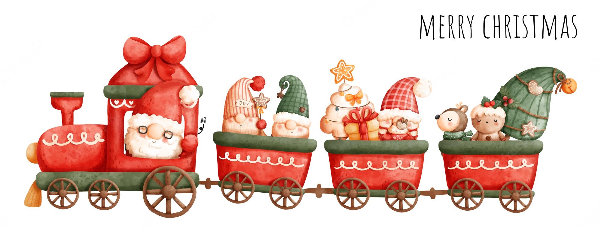 Christmas Train Wallpapers