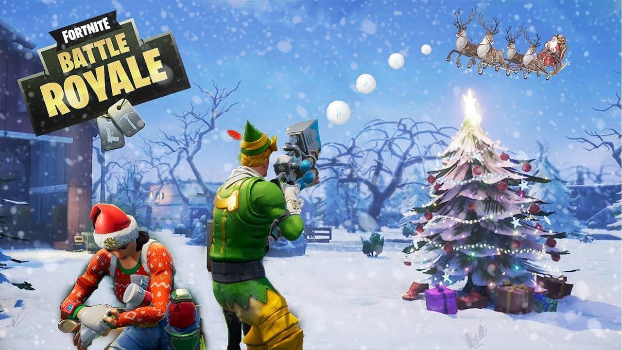 Christmas Update Fortnite Desktop Wallpapers