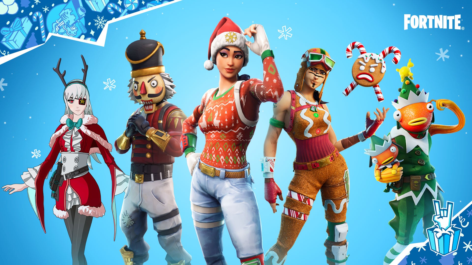 Christmas Update Fortnite Desktop Wallpapers