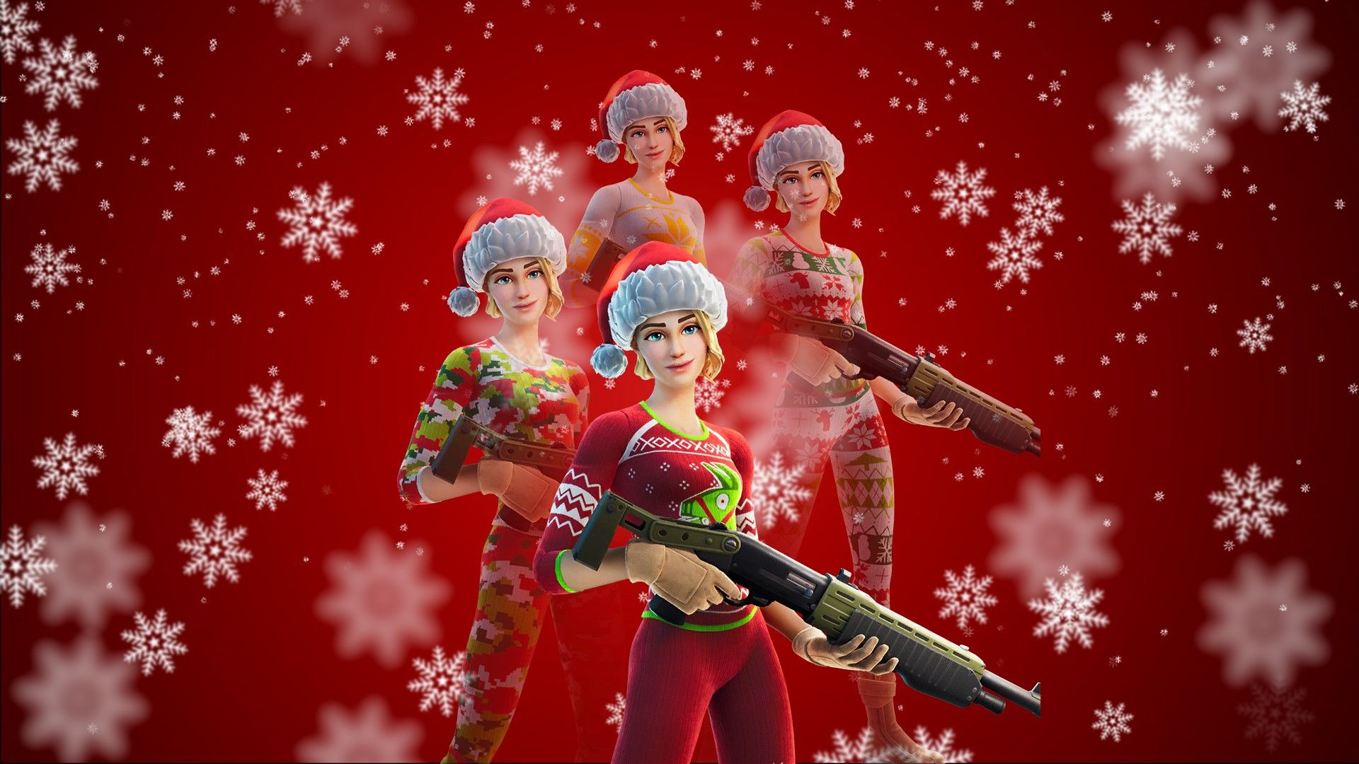 Christmas Update Fortnite Desktop Wallpapers